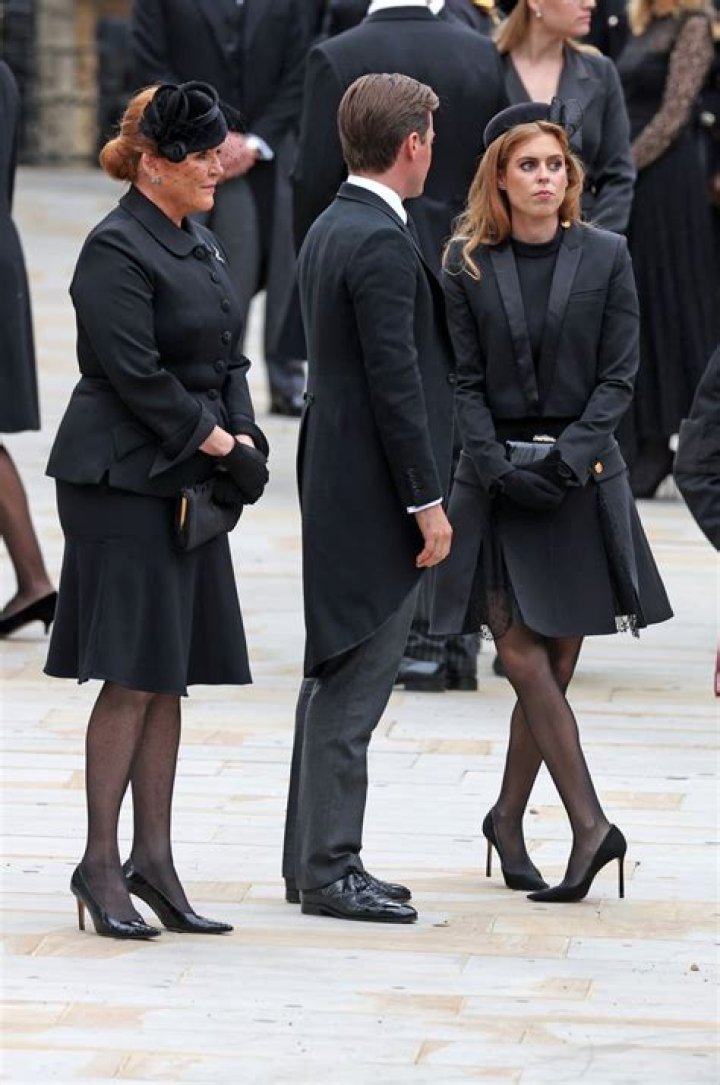 Princess Eugenie & Jack Brooksbank Mourn Queen Elizabeth II At Her Funeral