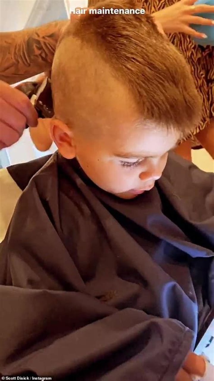 Scott Disick Shows Off Reign’s Super Cool Mohawk After New Haircut — See Before & After Makeover Pics