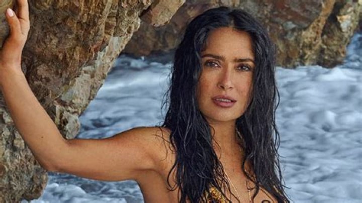 Salma Hayek, 54, Is A Bombshell In Sexy Green Dress As She Enjoys Tropical Vacation
