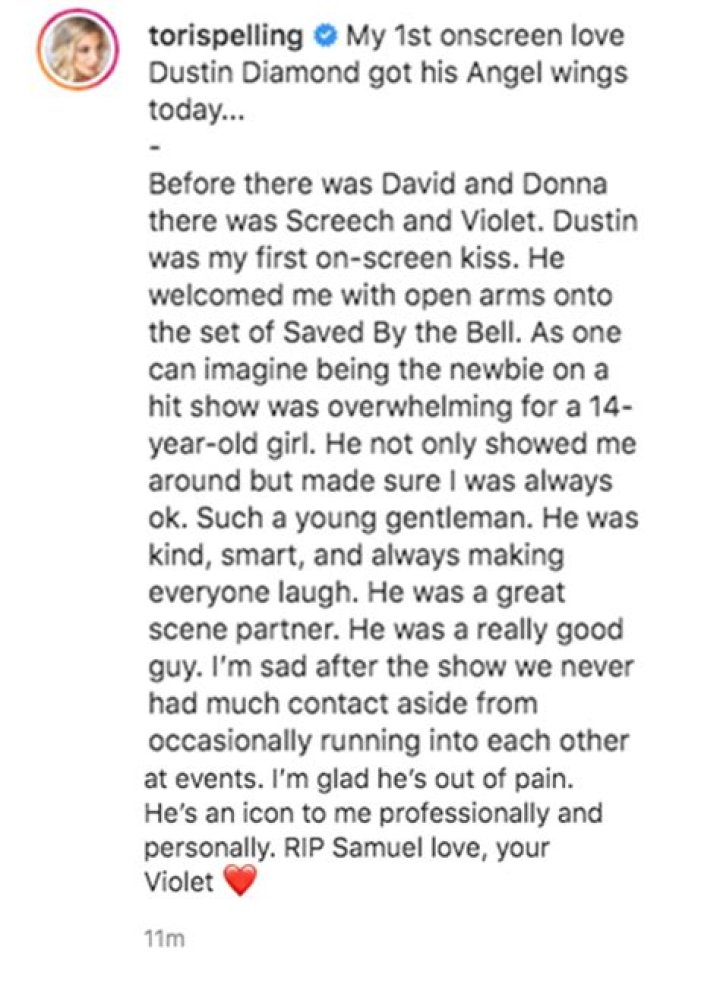 Lark Voorhies & ‘Saved By The Bell’ Co-Stars Mourn Dustin Diamond After Dying Of Lung Cancer