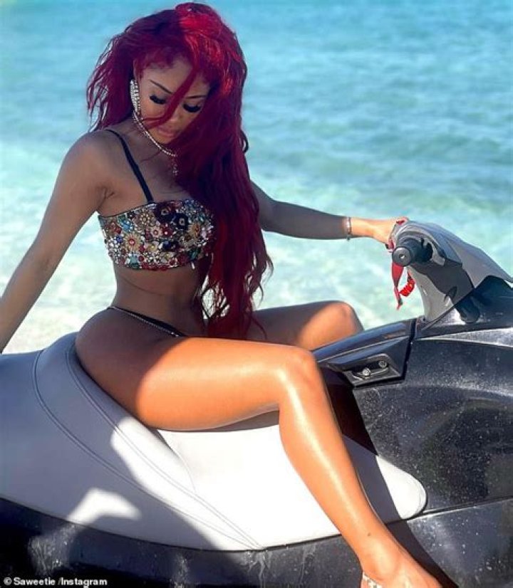 Saweetie’s Jewel Bikini On Jet Ski – See Photos – Hollywood Life