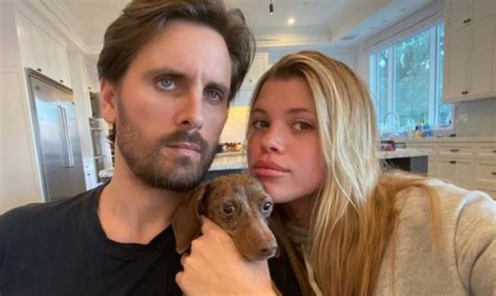 Sofia Richie & Scott Disick Cozy Up To Their Adorable Dog As They Quarantine Together — Pic