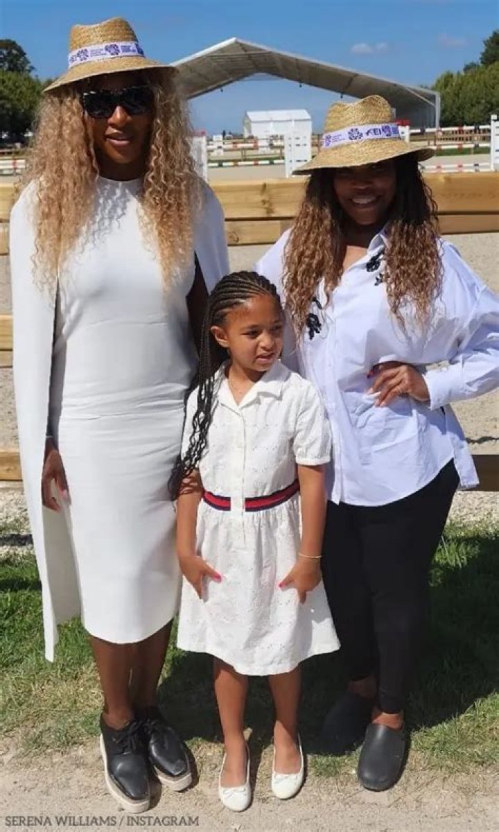 Serena Williams Twins With Daughter Olympia, 2, In Matching White Beach Cover-Ups — Sweet Pic