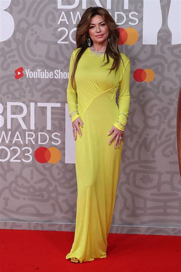 Shania Twain Goes Back To Being Brunette At 2023 BRIT Awards – Hollywood Life