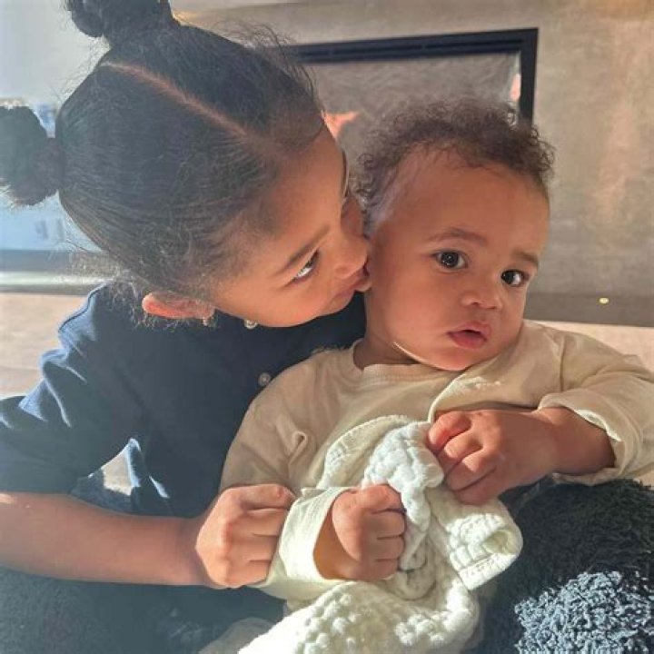 Stormi Webster, 2, Rocks Dad Travis Scott’s New Nike Shoes In Cute New Pic