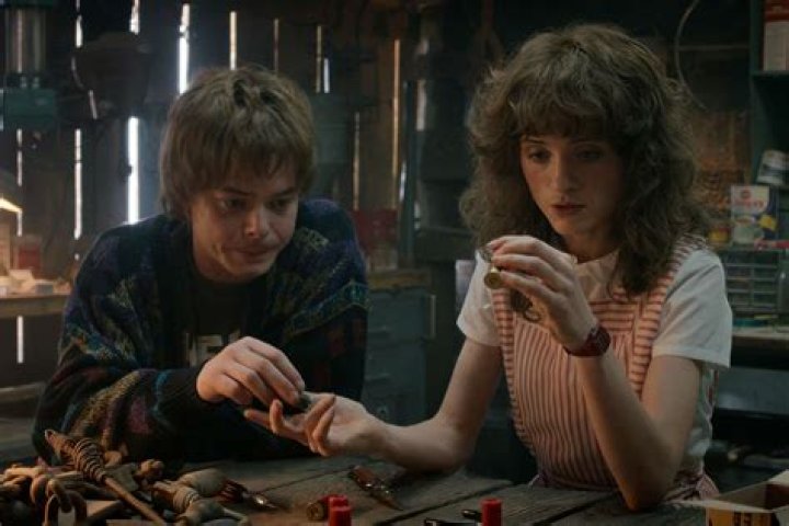 [WATCH] ‘Stranger Things’ Steve & Jonathan Kiss & Makeout — Golden Globes Party – Hollywood Life