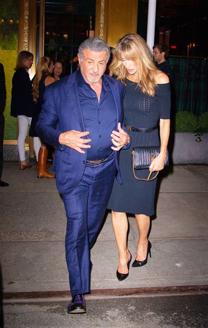 Sylvester Stallone & Jennifer Flavin Enjoy Dinner Date In NYC – Hollywood Life