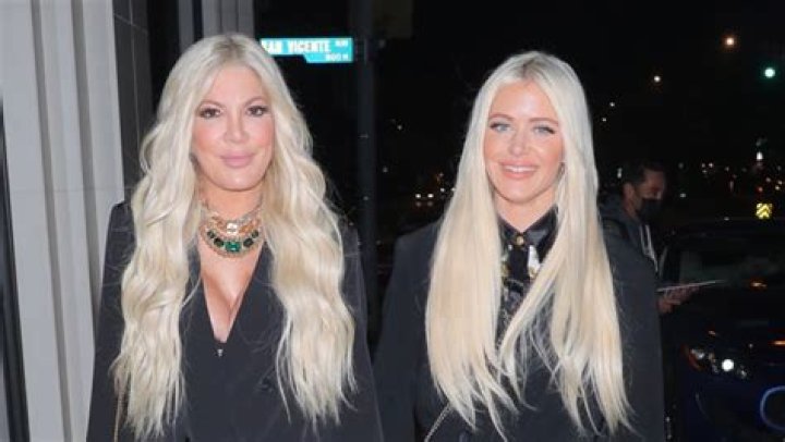 Tori Spelling Wears Sexy Black Dress Out With Friend Amid Split Rumors From Dean McDermott