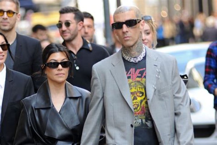 Travis Barker & Kourtney Kardashian Hold Hands On Romantic Horseback Ride In Mexico