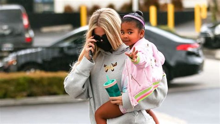 True Thompson, 3, Is Adorable In Pink Sequin Skirt With Mom Khloe Kardashian’s $4K Donut Purse
